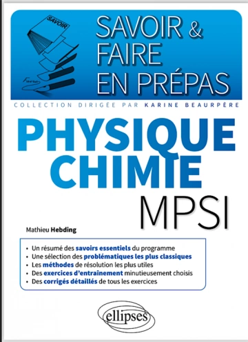 HEBDING MATHIEU - PHYSIQUE-CHIMIE MPSI