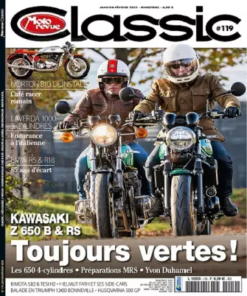 Moto Revue Classic N°119 – Janvier-Février 2022