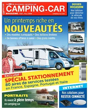 Camping-Car Magazine N°327 – Mars 2020