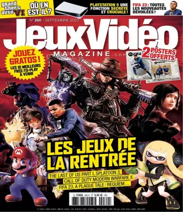 Jeux Vidéo Magazine N°260 – Septembre 2022