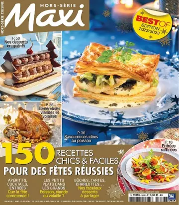 Maxi Hors Série Cuisine N°57 – Décembre 2022-Janvier 2023