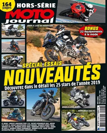 Moto Journal Hors Série N°2919 – Spécial Essais 2019