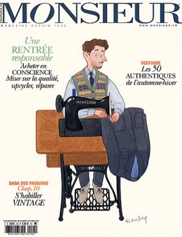 Monsieur Magazine N°162 – Septembre-Octobre 2023