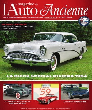 Le Magazine De L’Auto Ancienne – Mai 2023