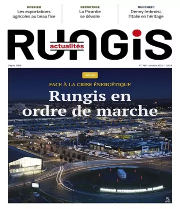 Rungis Actualités N°788 – Octobre 2022