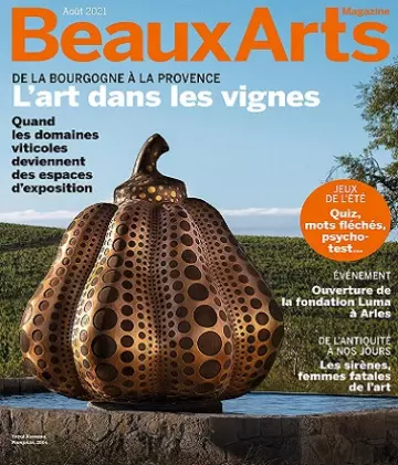 Beaux Arts Magazine N°446 – Août 2021