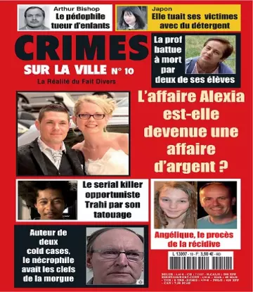 Crimes Sur La Ville N°10 – Avril 2022