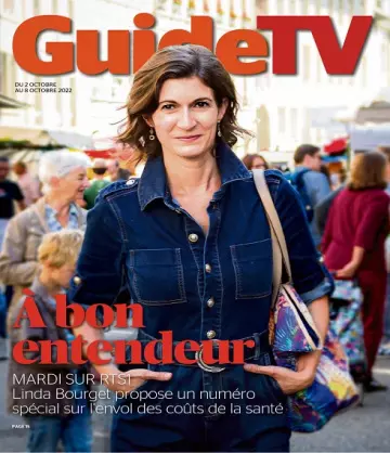 Guide TV Du 2 au 8 Octobre 2022