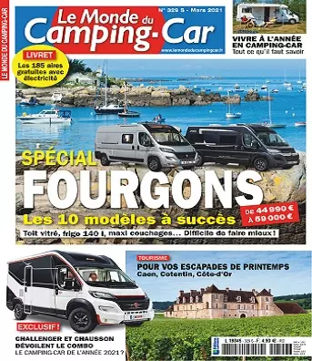 Le Monde Du Camping-Car N°329 S – Mars 2021