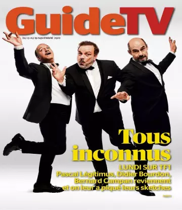Guide TV Du 13 au 19 Novembre 2022