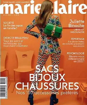 Marie Claire Belgique – Avril 2020