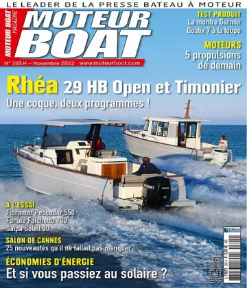 Moteur Boat N°395 – Novembre 2022