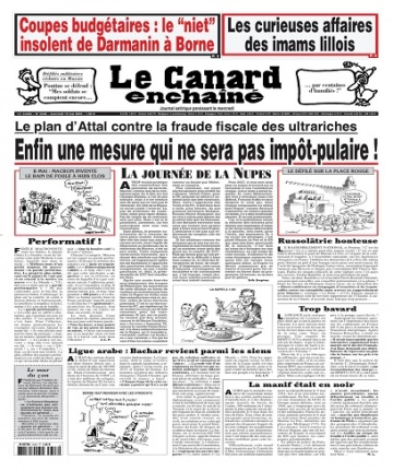 Le Canard Enchaîné N°5348 Du 10 Mai 2023