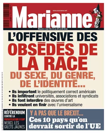 Marianne N°1152 Du 12 au 18 Avril 2019