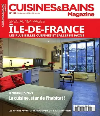 Cuisines et Bains Magazine N°186 – Février-Mars 2021