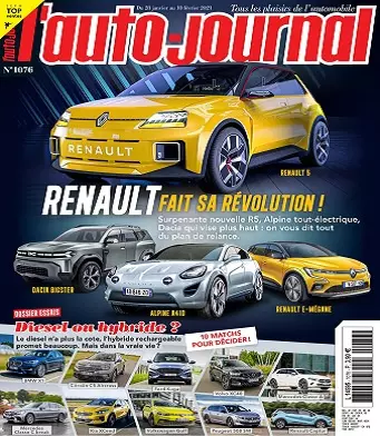 L’Auto-Journal N°1076 Du 28 Janvier 2021