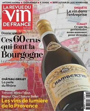 La Revue Du Vin De France N°640 – Avril 2020