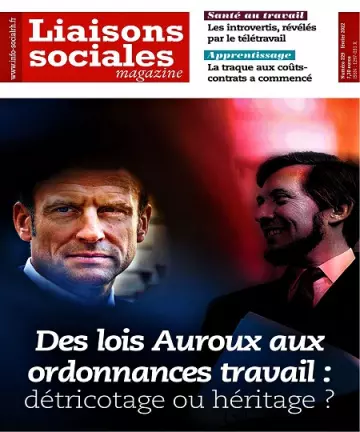 Liaisons Sociales Magazine N°229 – Février 2022