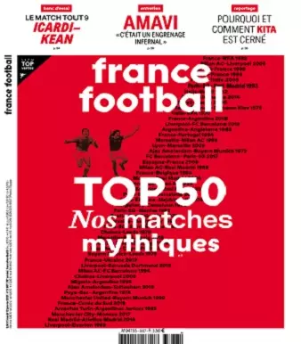 France Football N°3887 Du 12 Janvier 2021