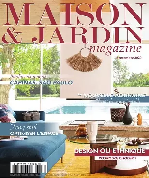 Maison et Jardin Magazine N°141 – Septembre 2020