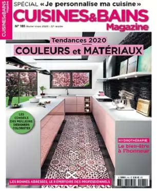 Cuisines et Bains Magazine N°181 – Février-Mars 2020