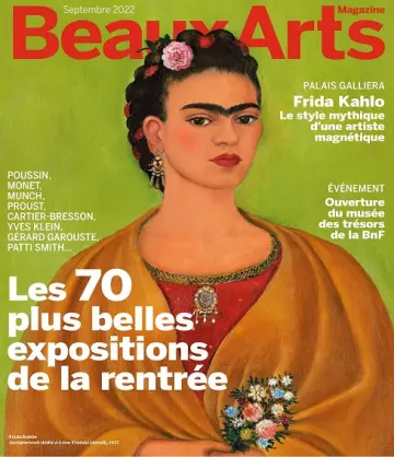 Beaux Arts Magazine N°458 – Septembre 2022