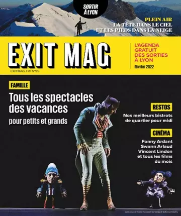 Exit Mag N°95 – Février 2022