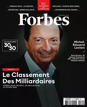 Forbes N°10 – Printemps 2020 (Classement des Milliardaires)