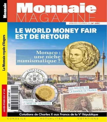 Monnaie Magazine N°245 – Janvier-Février 2023