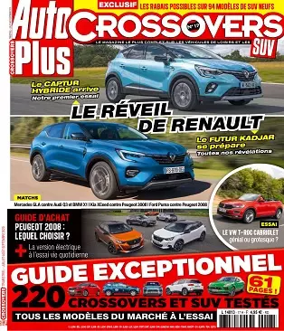 Auto Plus Hors Série Crossovers N°17 – Juillet-Septembre 2020