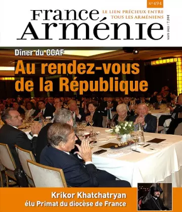 France Arménie N°494 – Mars 2022
