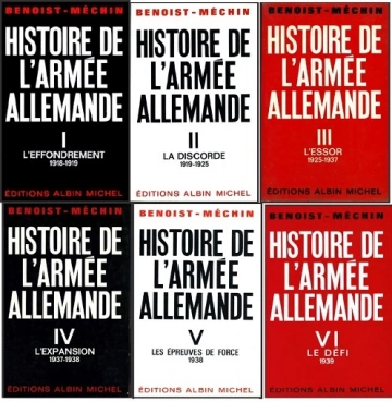 HISTOIRE DE L'ARMÉE ALLEMANDE - BENOIST-MECHIN