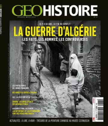 Geo Histoire N°61 – Février-Mars 2022