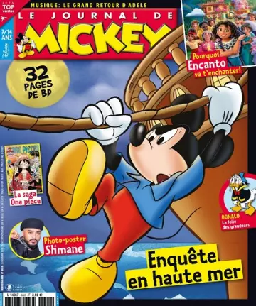 Le Journal De Mickey N°3623 Du 24 Novembre 2021