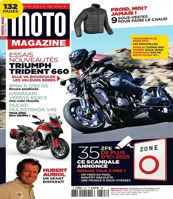 Moto Magazine N°373 – Février 2021