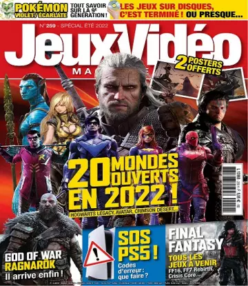 Jeux Vidéo Magazine N°259 – Spécial Été 2022