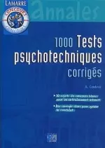 1000 tests psychotechniques