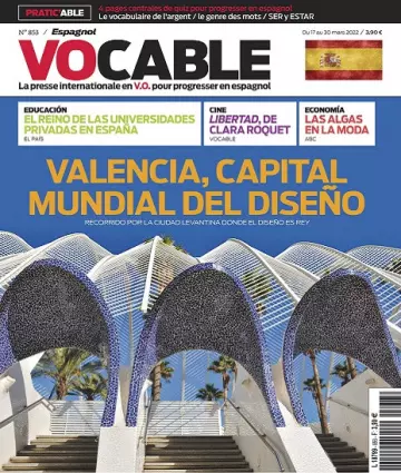 Vocable Espagnol N°853 Du 17 Mars 2022