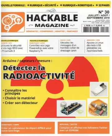 Hackable Magazine N°30 – Juillet-Septembre 2019