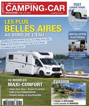 Camping-Car Magazine N°362 – Mai 2023