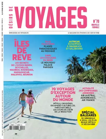 Désirs De Voyages N°70 – Île de Rêve 2019