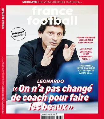 France Football N°3888 Du 19 Janvier 2021