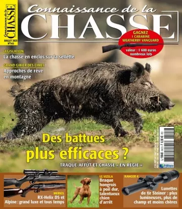 Connaissance De La Chasse N°543 – Juillet 2021