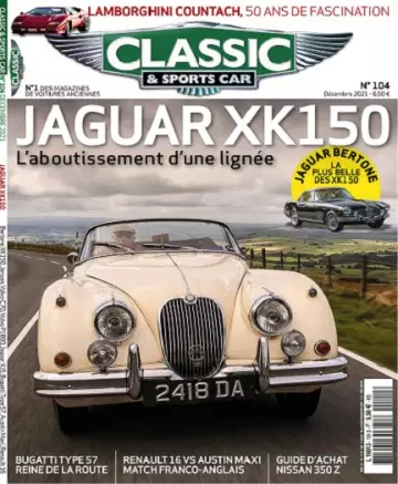 Classic et Sports Car N°104 – Décembre 2021