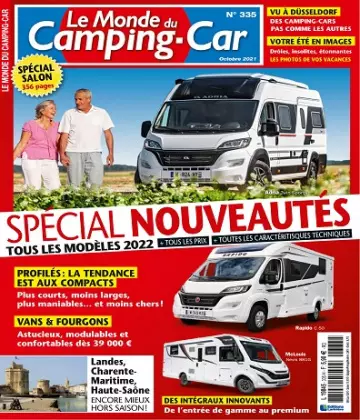 Le Monde du Camping-Car N°335 – Octobre 2021