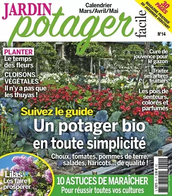 Jardin Potager Facile N°14 – Mars-Mai 2021