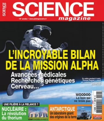 Science Magazine N°72 – Novembre 2021-Janvier 2022