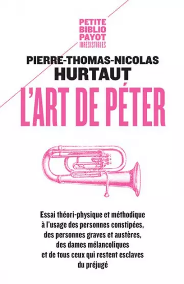 L'ART DE PÉTER - PIERRE-THOMAS-NICOLAS HURTAUT