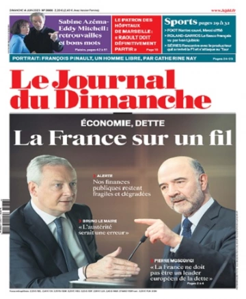 Le Journal Du Dimanche N°3986 Du 4 au 10 Juin 2023