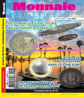 Monnaie Magazine N°242 – Juillet-Août 2022